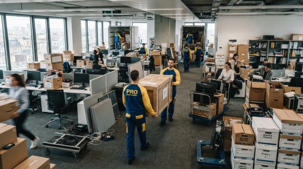 Meilleures pratiques pour un déménagement de bureaux réussi